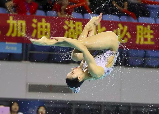 全国花游锦标赛成为疫情后首个在武汉举办的全国性体育赛事