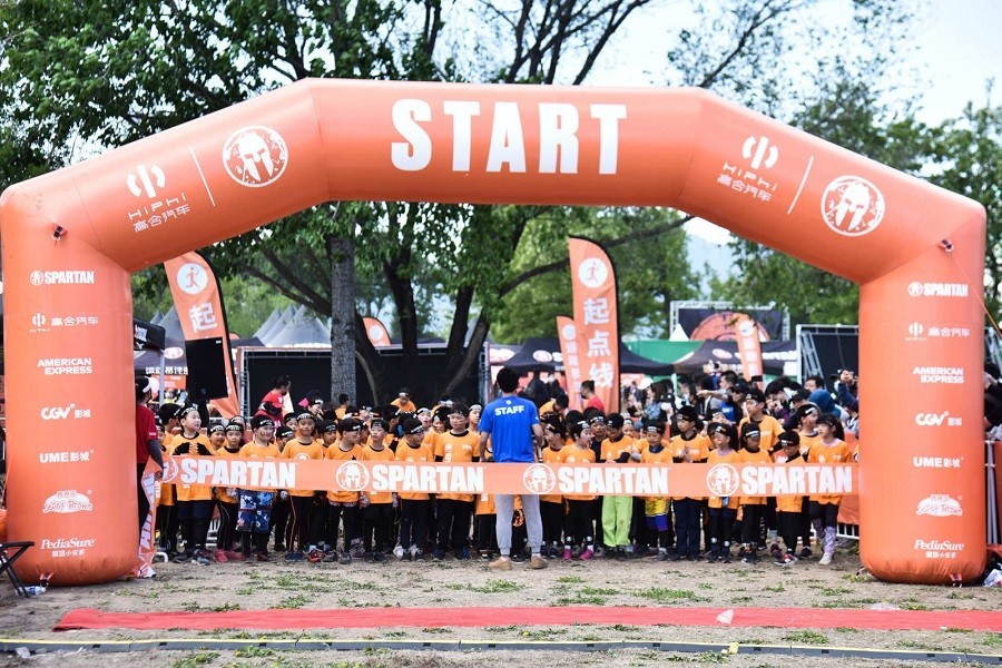 斯巴达勇士儿童赛登陆北京 劳动节期间开启四日荣耀之旅
