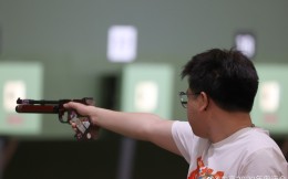 第三枚奖牌！“奥运四朝元老”庞伟夺男子10米气手枪铜牌