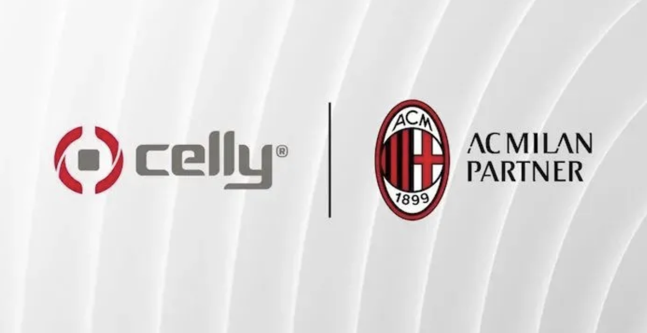 AC米兰与意大利手机配件品牌Celly达成合作