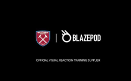 BlazePod成為英超西漢姆聯官方視覺反應訓練供應商