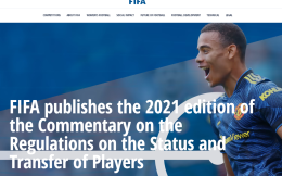 国际足联发布2021版《球员身份和转会条例》