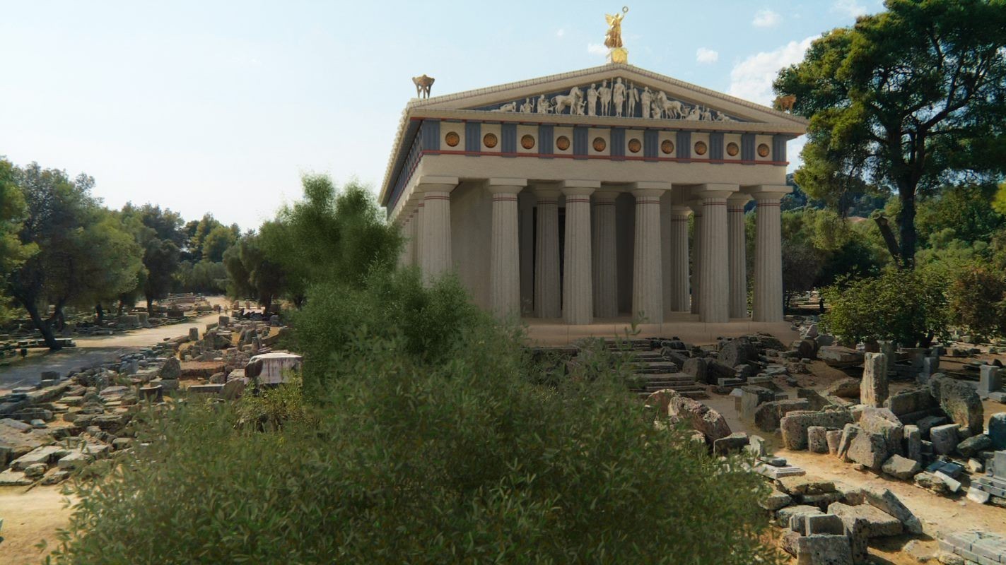 希臘發布古奧林匹亞遺址數字化復原成果