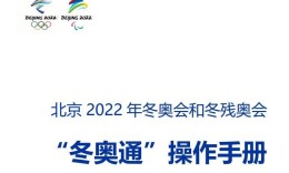 北京冬奥组委发布《“冬奥通”操作手册》，所有冬奥人员需实时报告健康情况