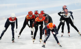 中国女子短道3000米接力摘铜，荷兰夺金打破冬奥会纪录 