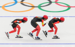 速滑女子团体追逐赛中国获第5名追平历史