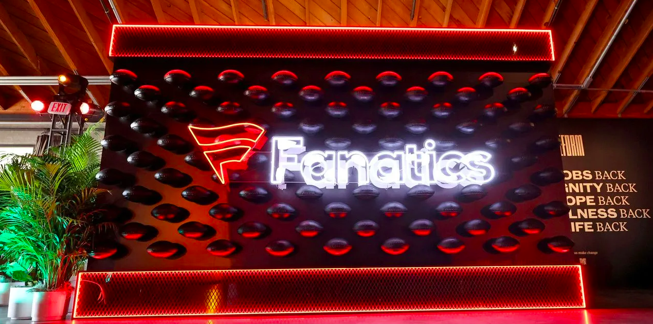 曝Fanatics完成15亿美元融资，估值达270亿美元