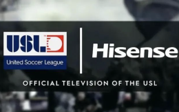 海信美國與美國第三級別足球聯賽達成合作