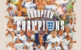 英格蘭女足加時2-1擊敗德國女足，隊史首奪歐洲杯冠軍