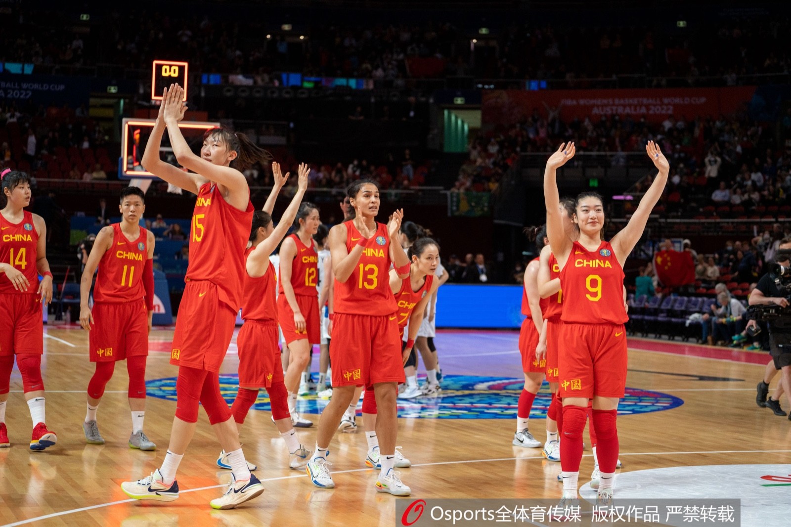 中國女籃63分狂勝韓國 女籃世界杯迎開門紅