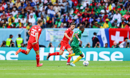世界杯-恩博洛一球制胜 瑞士1-0喀麦隆