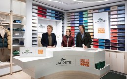 Lacoste成为马德里公开赛的官方鞋类和服装赞助商
