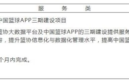 中国篮协大数据平台及中国篮球APP三期建设项目由新奥特中标