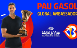 加索尔出任2023年国际篮联篮球世界杯全球大使