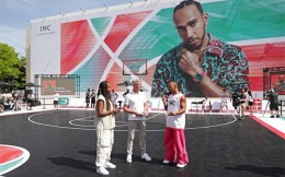 沙夫豪森IWC万国表携手品牌大使刘易斯·汉密尔顿 于迈阿密设计区震撼开启篮球挑战