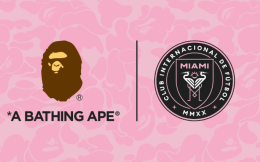 迈阿密国际与潮流品牌BAPE推出联名系列