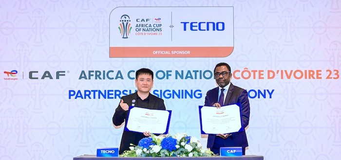 TECNO成为非洲国家杯独家智能手机合作伙伴