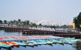 青浦新城文體旅融合發展再添新亮點——550皮劃艇度假營地項目今日正式啟動 