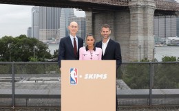 NBA官方与金-卡戴珊的内衣品牌SKIMS达成合作