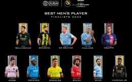 环足奖最佳男足球员最终候选名单：梅罗领衔，哈兰德、姆巴佩在列