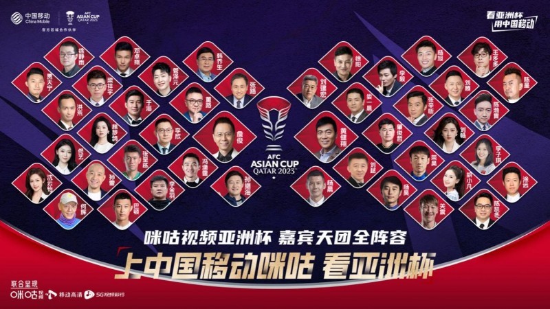 中国移动咪咕打造亚洲杯观赛主场 超级亲子锦鲤引领多元玩法
