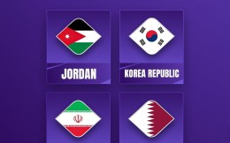 亚洲杯四强对阵出炉 卡塔尔vs伊朗、韩国vs约旦