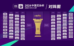 2024中国足协杯举行抽签仪式 赛事规模升级主场原则微调