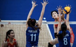 中国女排3-1塞尔维亚 世联赛巴西站3胜1负