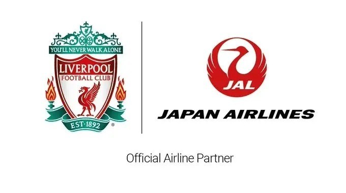 日本航空与利物浦签约，每年赞助金额300万-400万磅